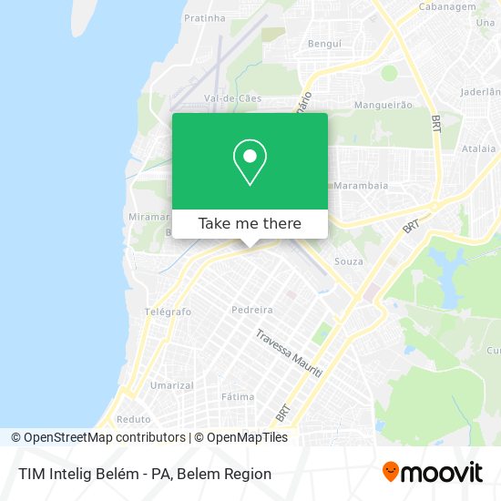 TIM Intelig Belém - PA map