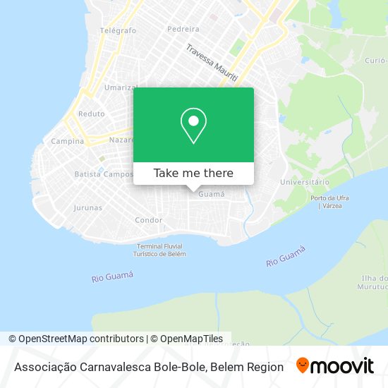 Associação Carnavalesca Bole-Bole map