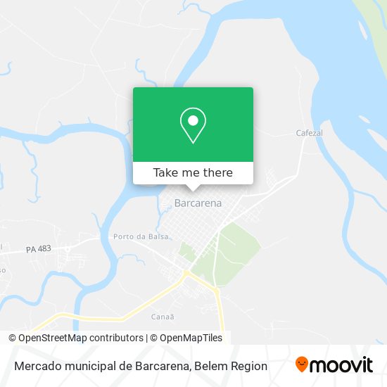 Mercado municipal de Barcarena map