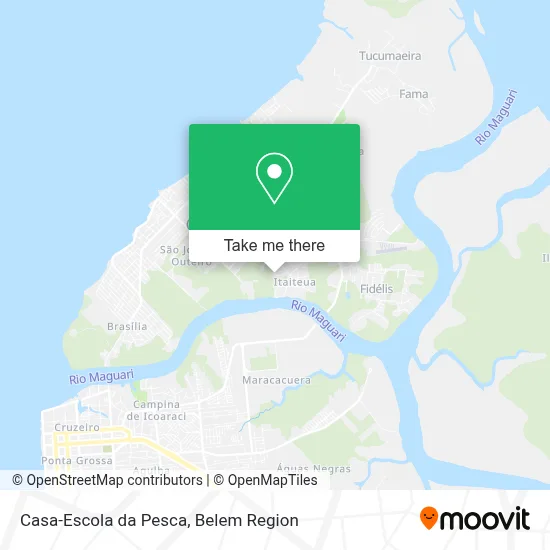 Casa-Escola da Pesca map