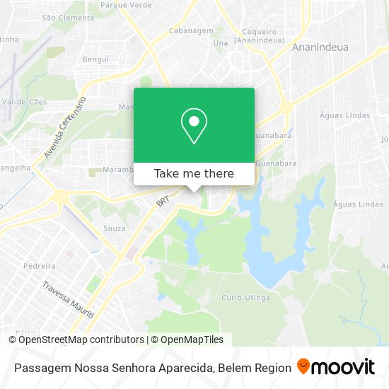 Passagem Nossa Senhora Aparecida map