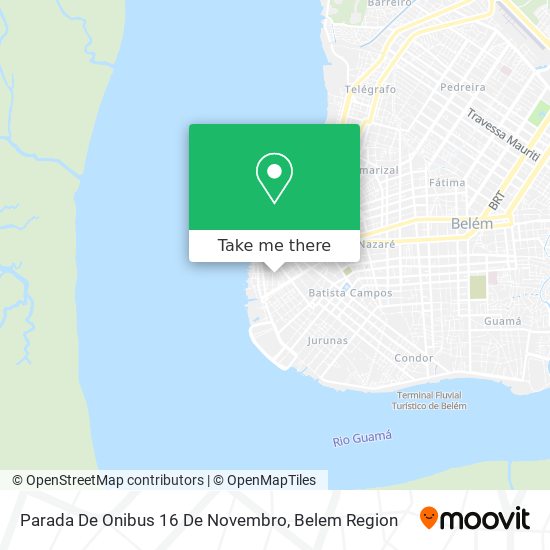 Parada De Onibus 16 De Novembro map