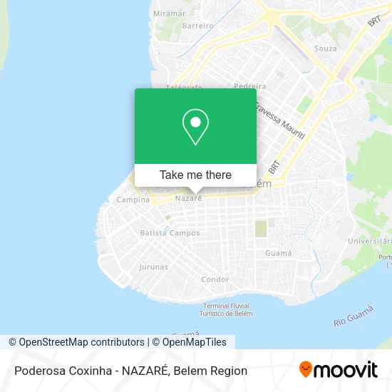Poderosa Coxinha - NAZARÉ map