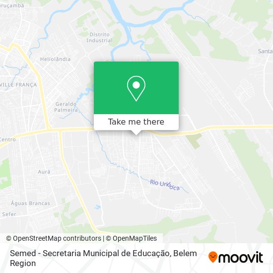 Semed - Secretaria Municipal de Educação map