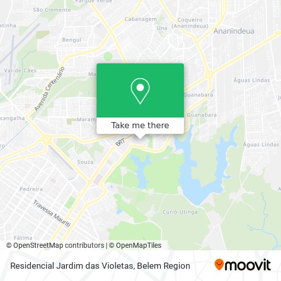 Mapa Residencial Jardim das Violetas