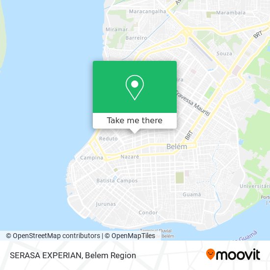 Mapa SERASA EXPERIAN