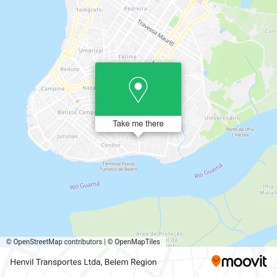 Henvil Transportes Ltda map