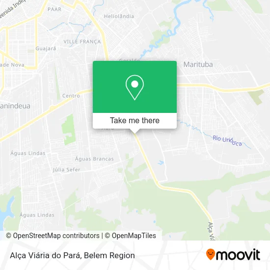 Alça Viária do Pará map