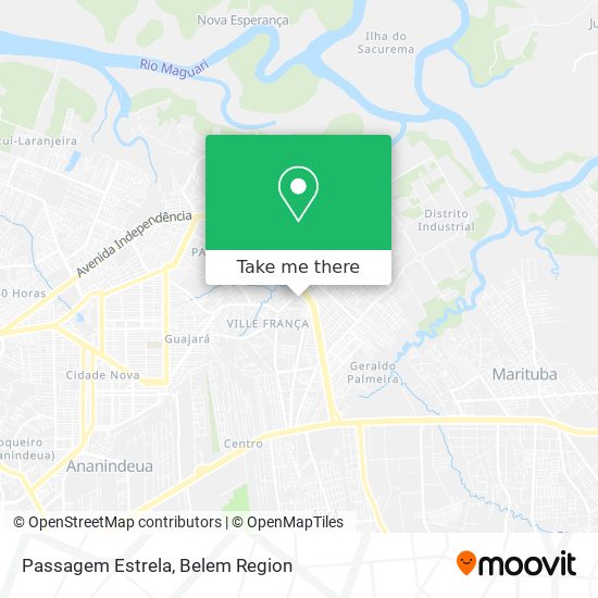 Passagem Estrela map