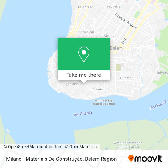 Milano - Materiais De Construção map