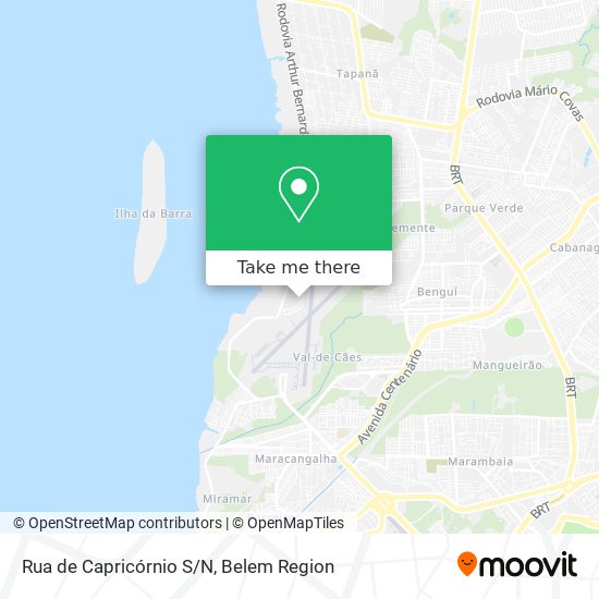 Rua de Capricórnio S/N map