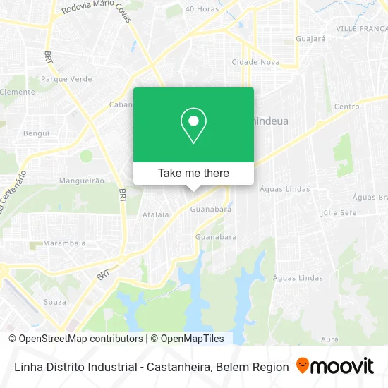 Linha Distrito Industrial - Castanheira map