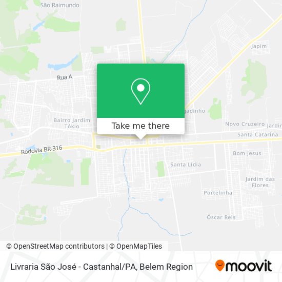 Livraria São José - Castanhal / PA map
