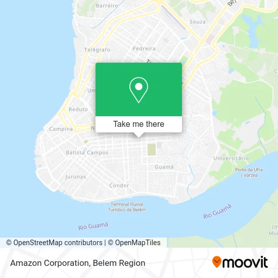 Amazon Corporation map