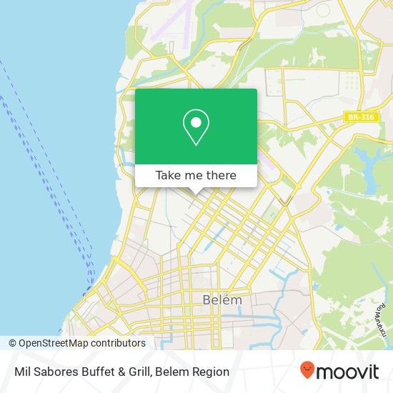 Mil Sabores Buffet & Grill map