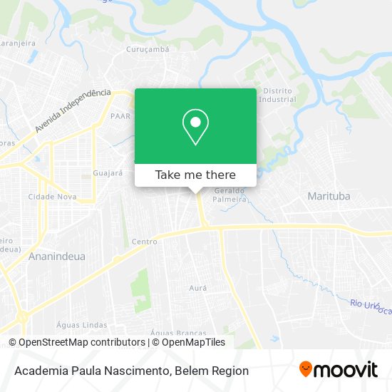 Academia Paula Nascimento map
