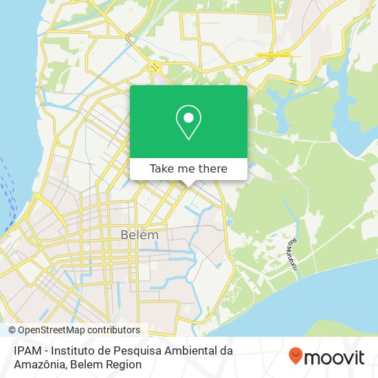 IPAM - Instituto de Pesquisa Ambiental da Amazônia map