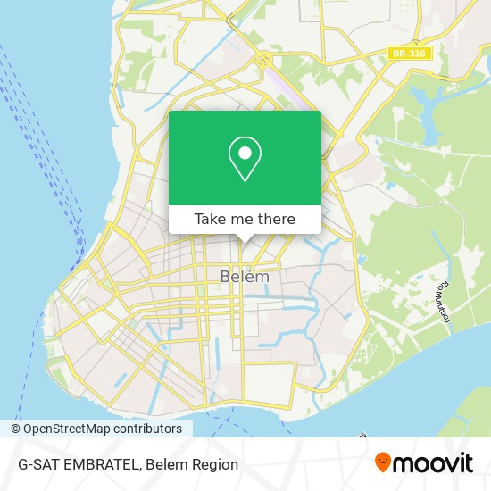 G-SAT EMBRATEL map