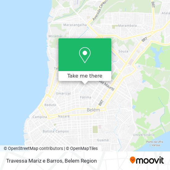 Travessa Mariz e Barros map