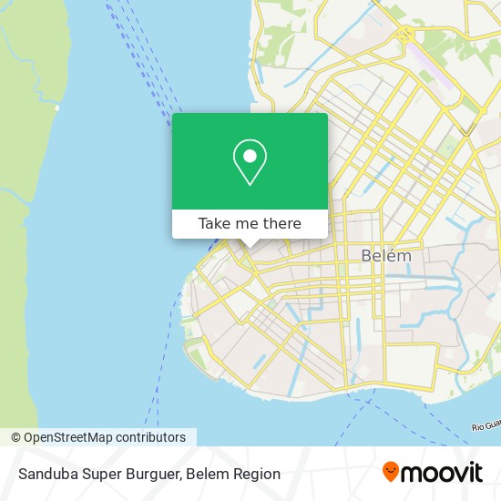 Sanduba Super Burguer map