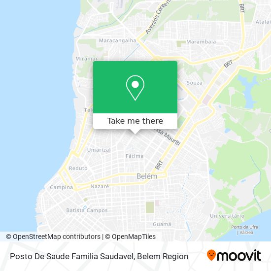 Posto De Saude Familia Saudavel map