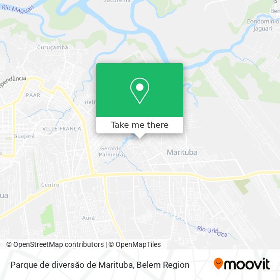 Parque de diversão de Marituba map