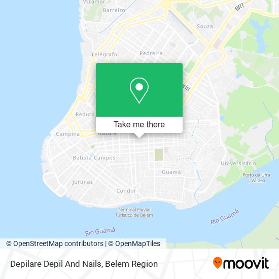 Depilare Depil And Nails map