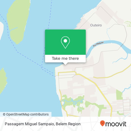 Passagem Miguel Sampaio map