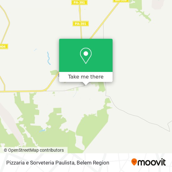 Pizzaria e Sorveteria Paulista map