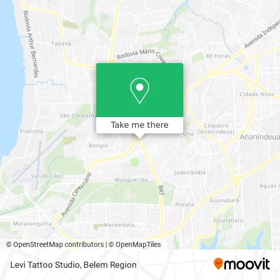 Levi Tattoo Studio map