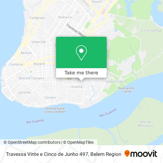 Travessa Vinte e Cinco de Junho 497 map