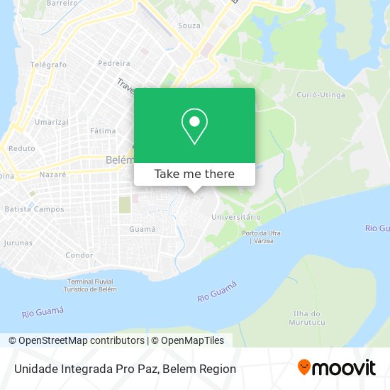 Unidade Integrada Pro Paz map