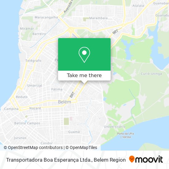 Transportadora Boa Esperança Ltda. map