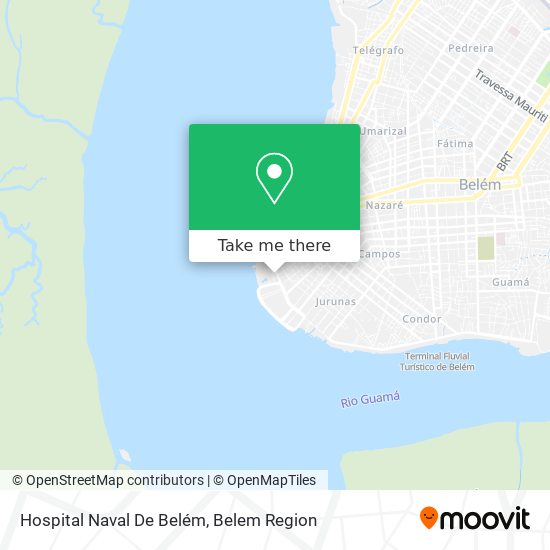 Hospital Naval De Belém map