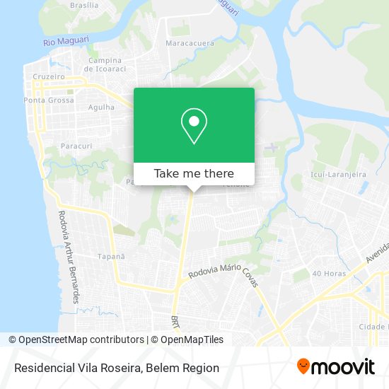 Residencial Vila Roseira map