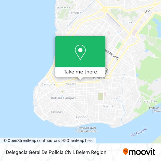 Mapa Delegacia Geral De Policia Civil