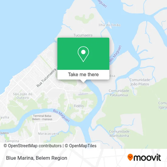Blue Marina map