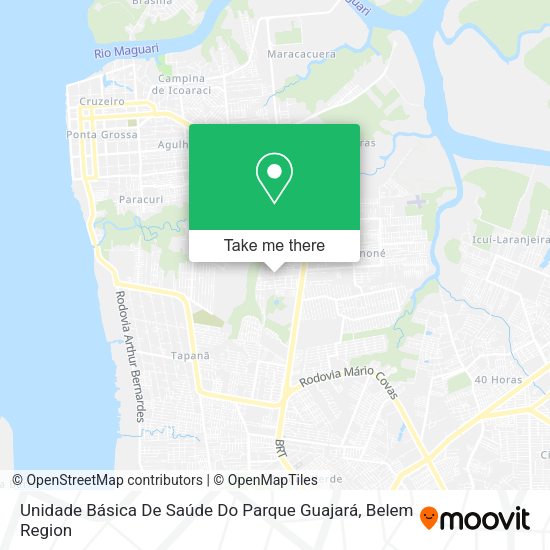 Unidade Básica De Saúde Do Parque Guajará map
