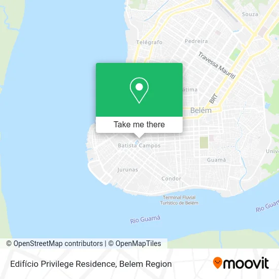 Edifício Privilege Residence map