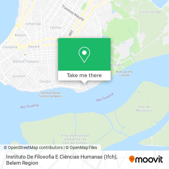 Instituto De Filosofia E Ciências Humanas (Ifch) map