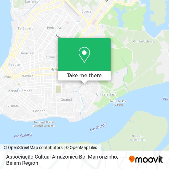 Associação Cultual Amazônica Boi Marronzinho map