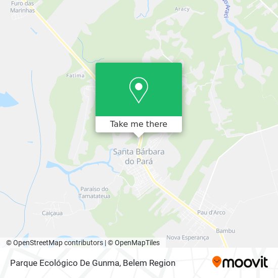Parque Ecológico De Gunma map