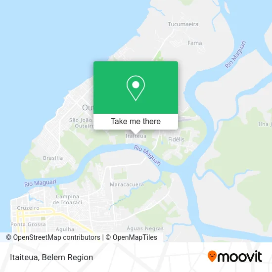 Itaiteua map