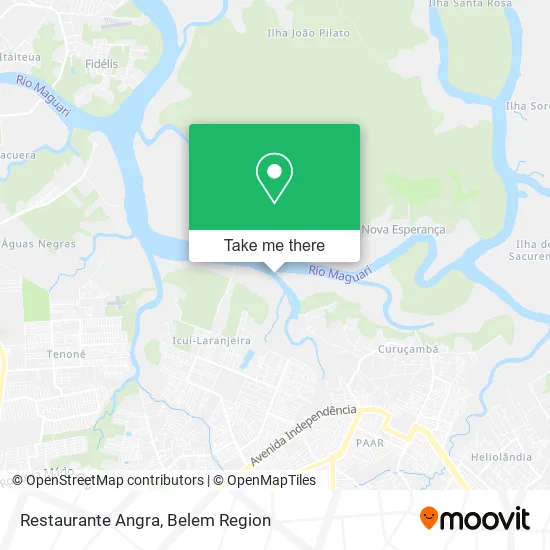 Restaurante Angra map