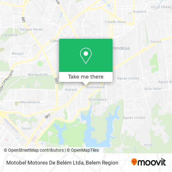 Motobel Motores De Belém Ltda map