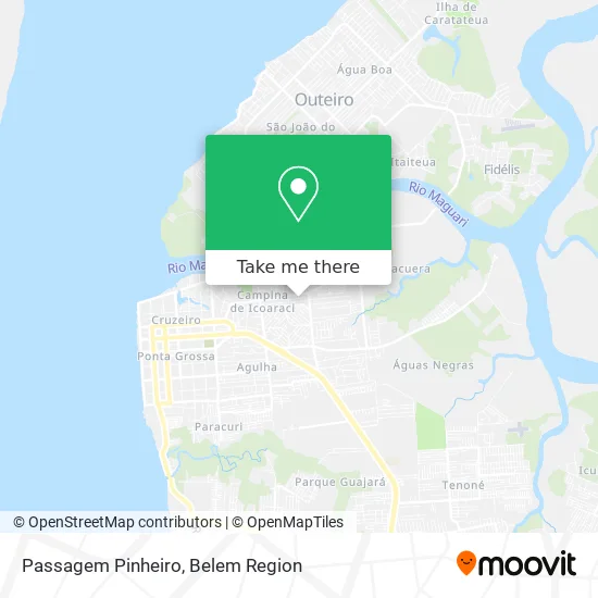 Passagem Pinheiro map