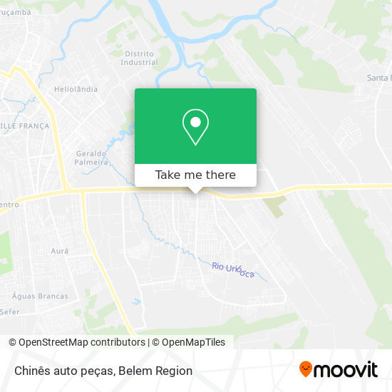 Chinês auto peças map