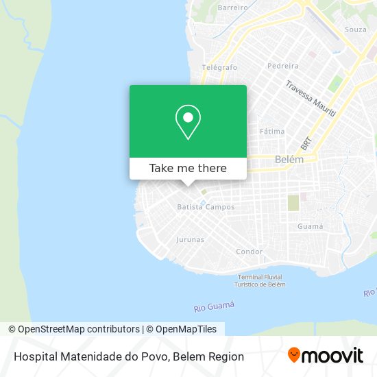 Hospital Matenidade do Povo map