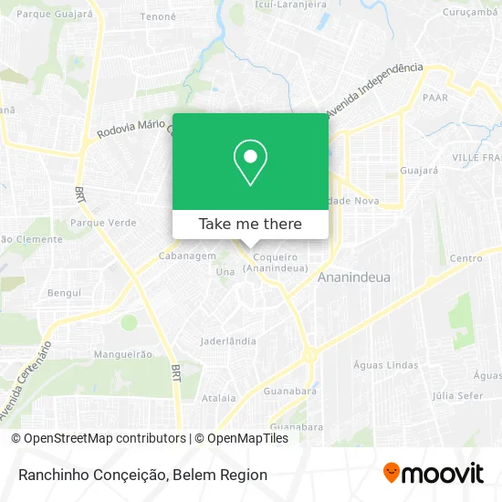 Ranchinho Conçeição map