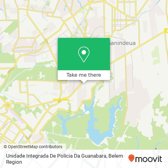 Unidade Integrada De Polícia Da Guanabara map